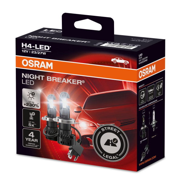 OSRAM LED Night Breaker Set für VW T-Cross C1 ab 2018 mit